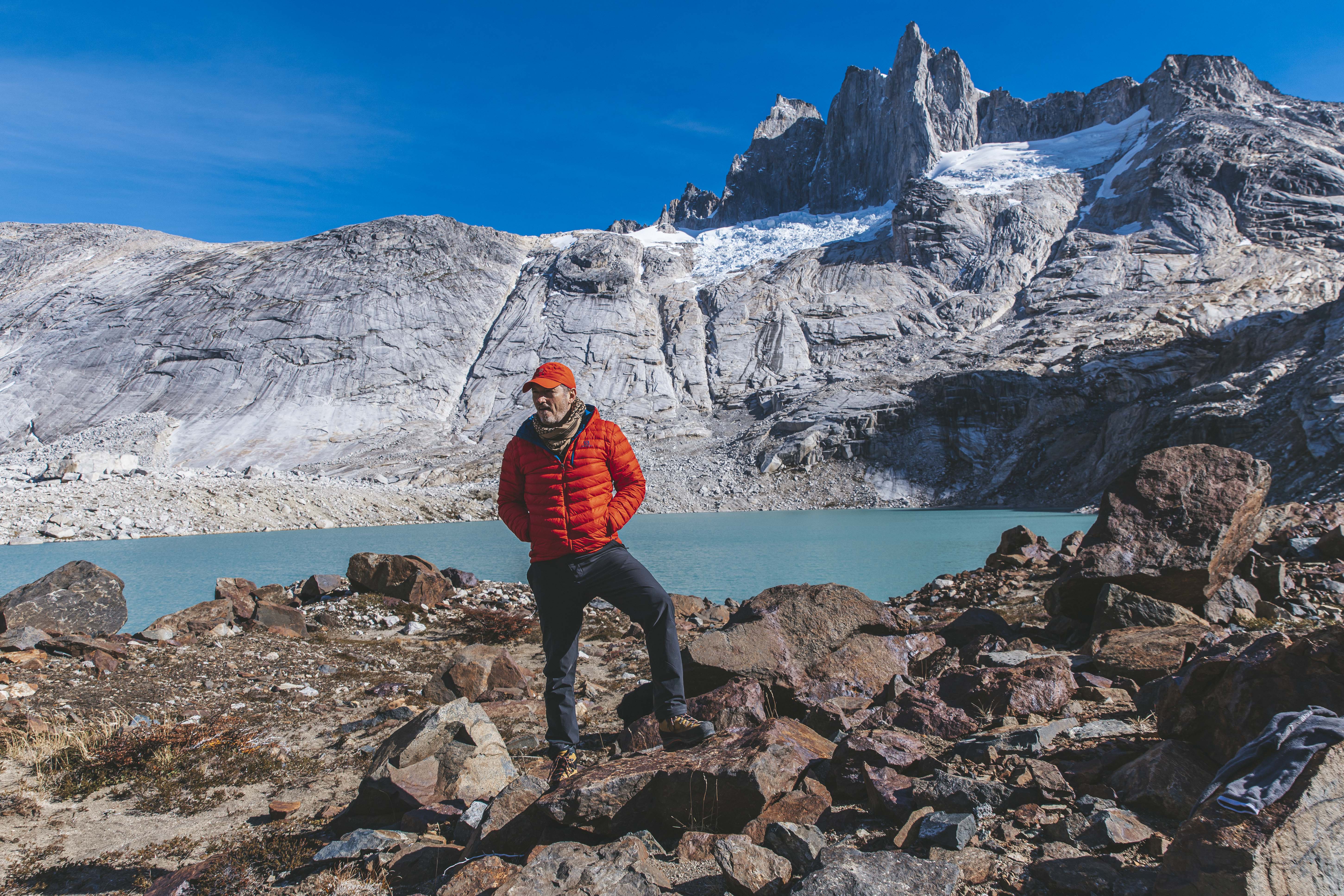 Lagoa glacial · Cerro Avellano